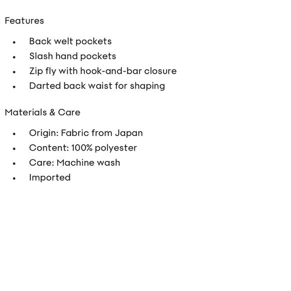 Tan pleated pants - Picture 4 of 7